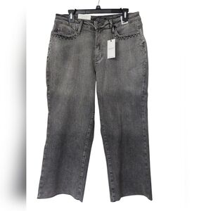 Judy Blue Women's Gray Wide Leg Crops